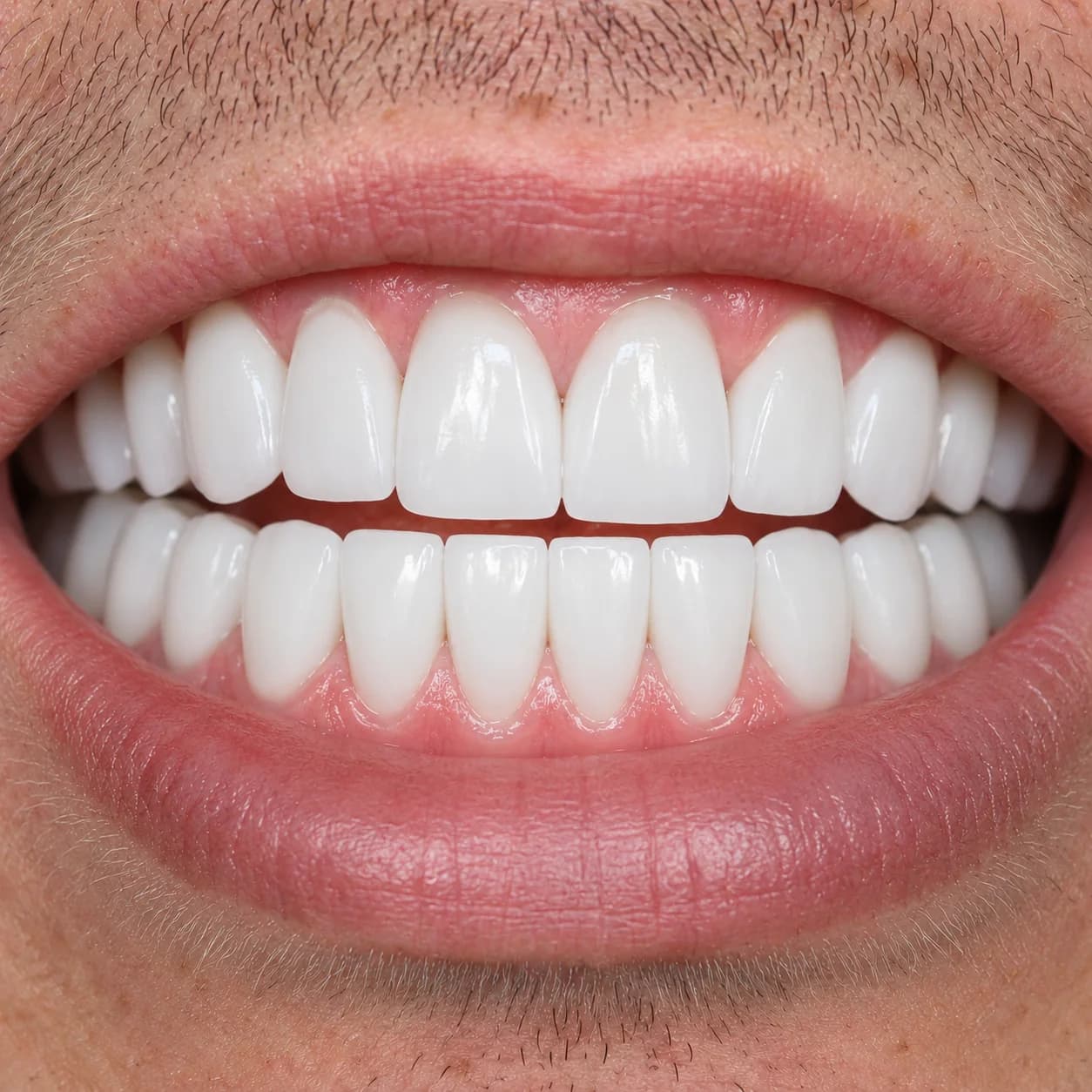 Full-Mouth Veneers & Crowns Redesign after treatment